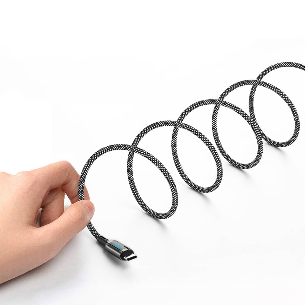 Wiwu Wi-C041 MagQ Çinko Alaşımlı Type-C to Type-C Hızlı Şarj Özellikli Data ve Şarj Kablosu 100W Wiwu Wi-C041 MagQ Çinko Alaşımlı Type-C to Type-C Hızlı Şarj Özellikli Data ve Şarj Kablosu 100W